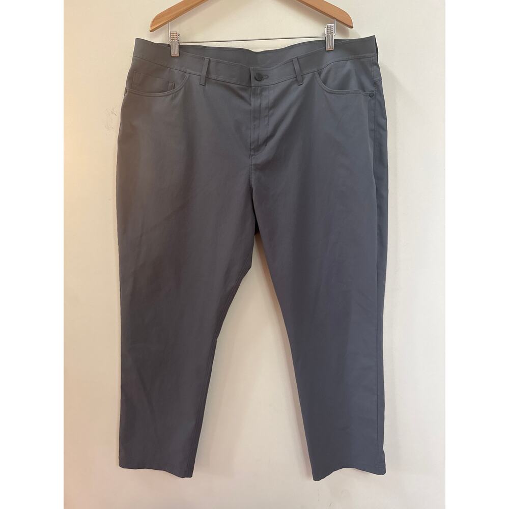 Public Rec Work Day Chino Mens 44 Performance Stretch 5 Pocket Grey Pants